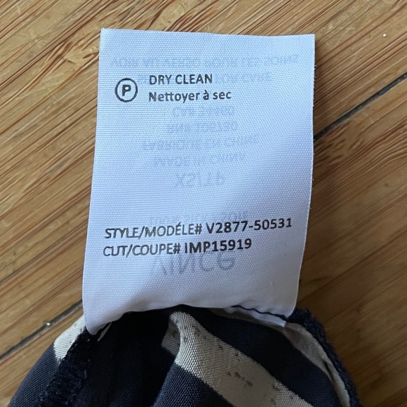 Vince silk drawstring waist dress - Picture 7 of 8